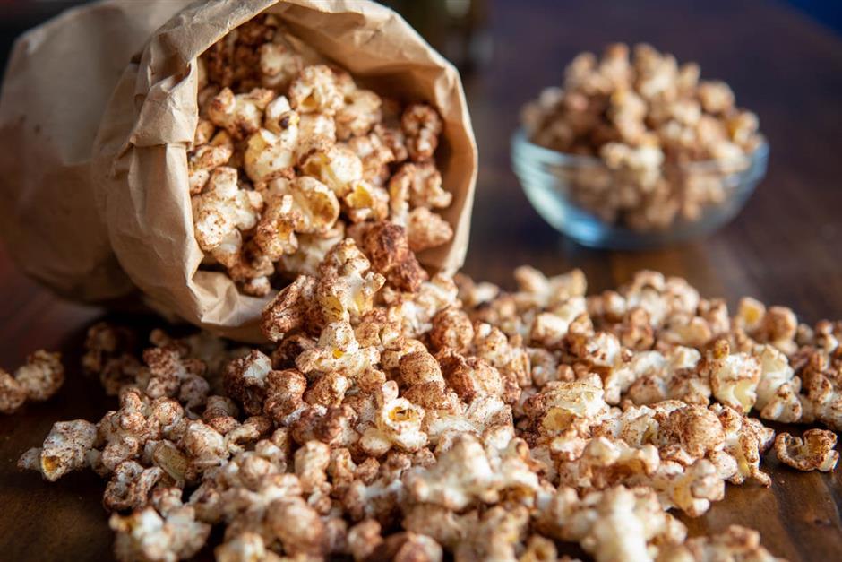 Cocoa Cinnamon Popcorn