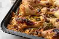 One-Pan Baked Chicken Rice With Soy and Scallion.jpg