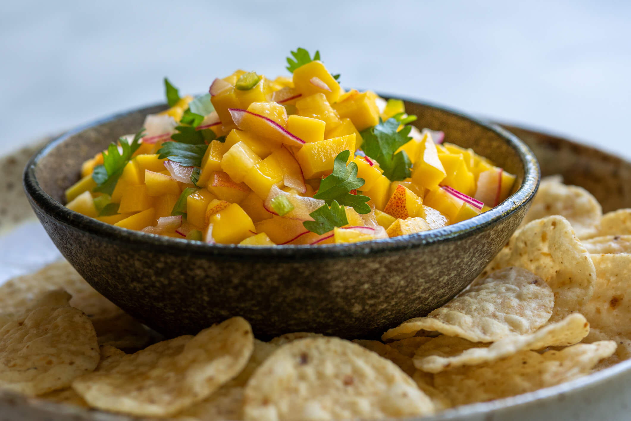 Peach Mango Salsa