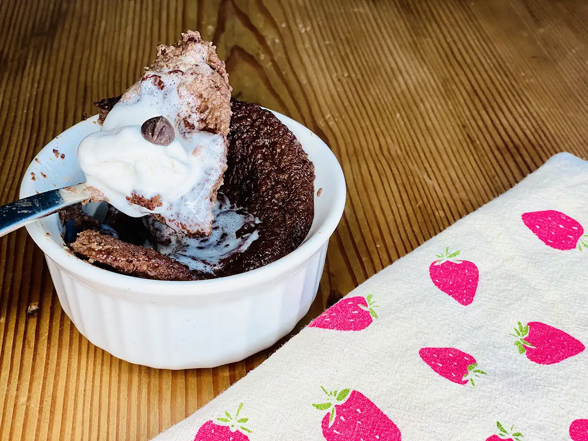 Chocolate Protein Mug Cake