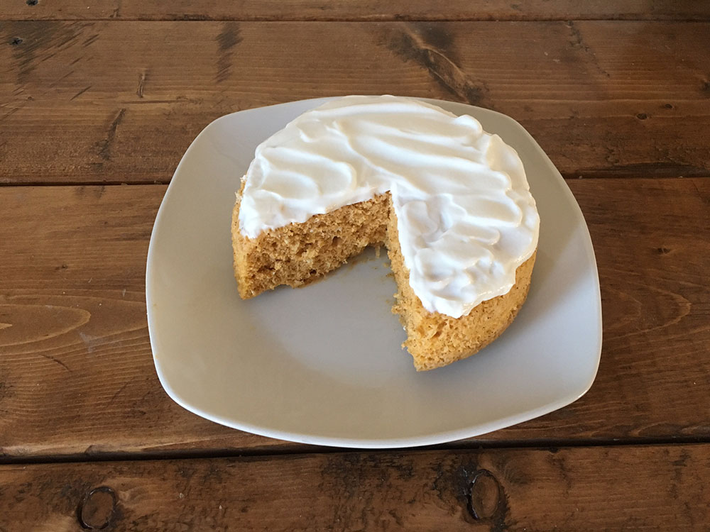 Healthy Thanksgiving Pumpkin Cake