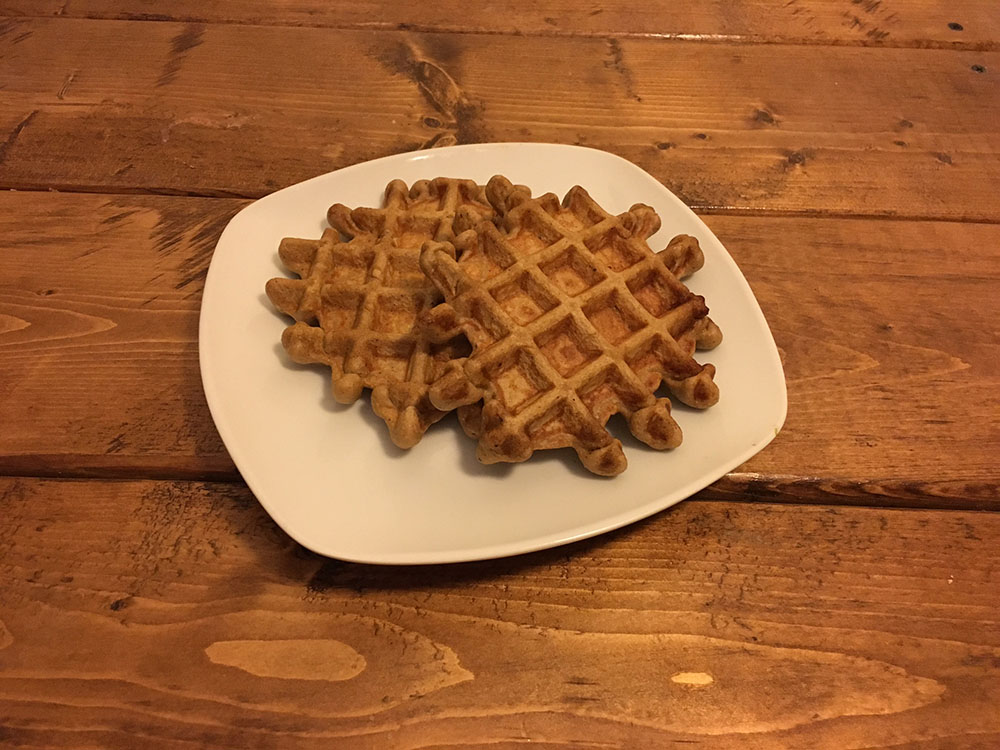 Pre-Workout Protein Waffles