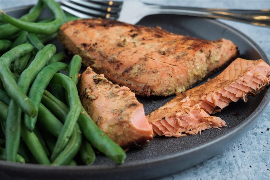 Mustard Salmon