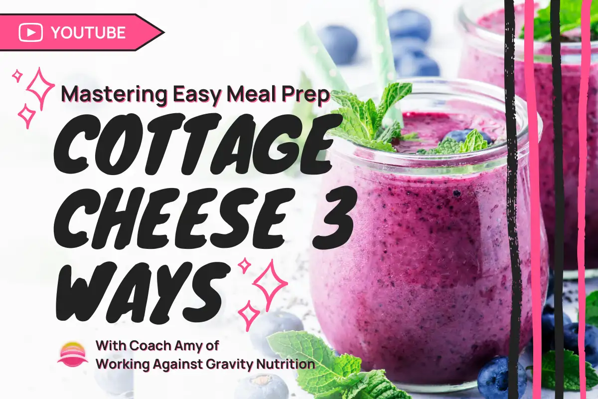 Cottage Cheese 3 Ways