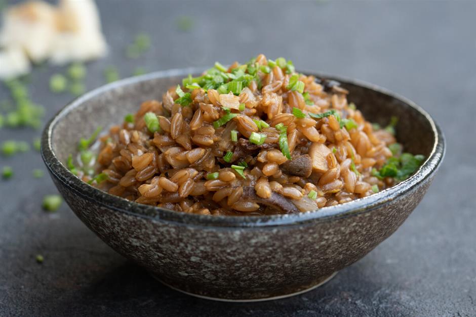 Wild Mushroom Farro