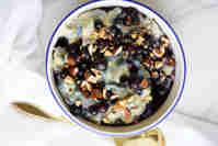 Recipe Blueberry Custard Oatmeal