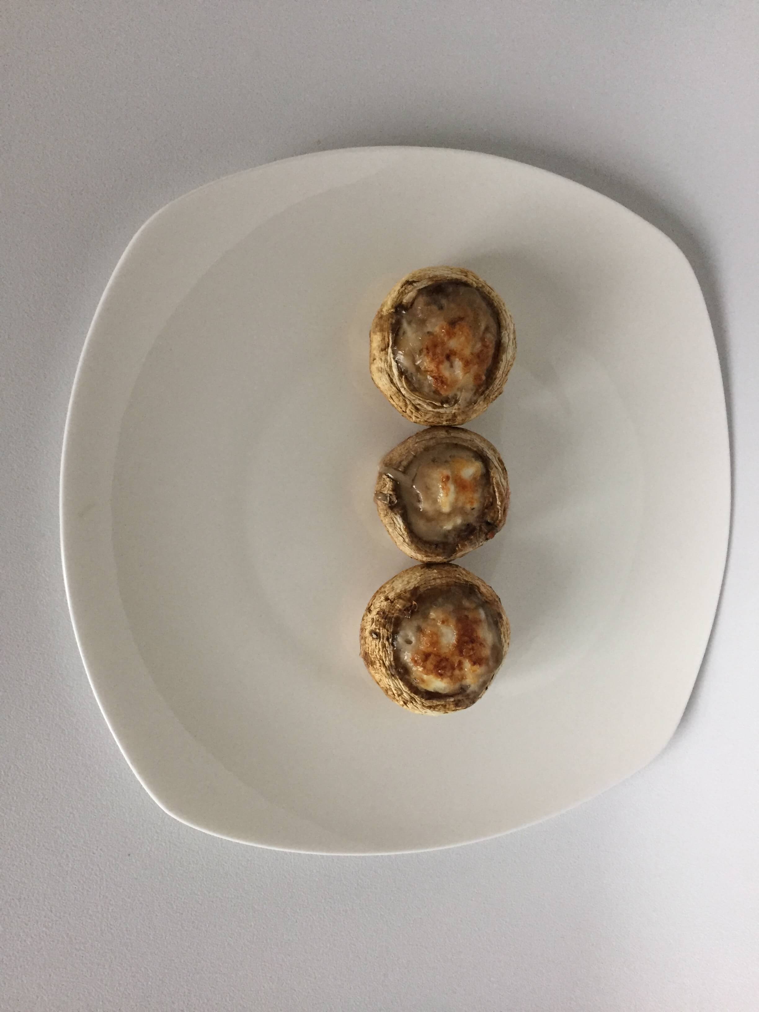 30 Days of Egg Whites: Goat Cheese and Egg White Stuffed Mushrooms