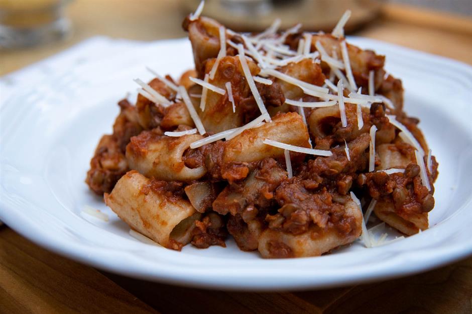 Vegan Lentil Bolognese