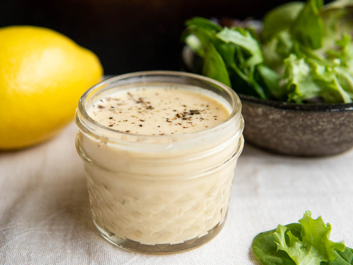 Easy 3-Ingredient Hummus Dressing