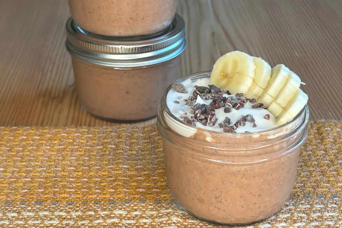 Vegan Chocolate Protein Pudding