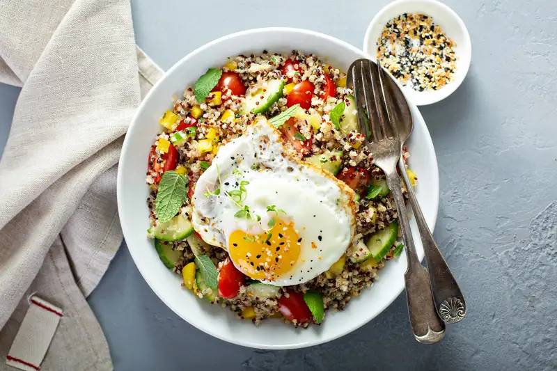 Quinoaproteinbreakfast