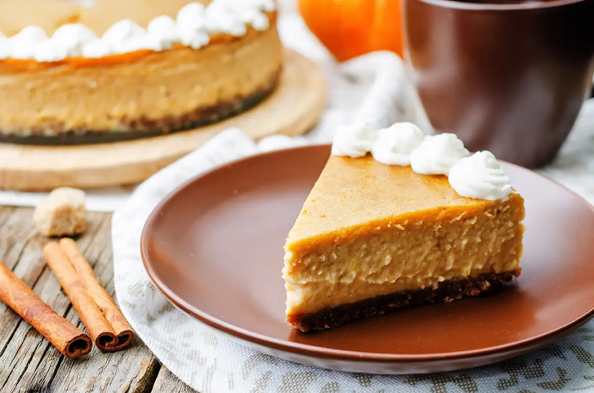 Protein Pumpkin Cheesecake