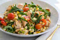 Recipe Summer Chicken Salad With Corn Basil And Mint