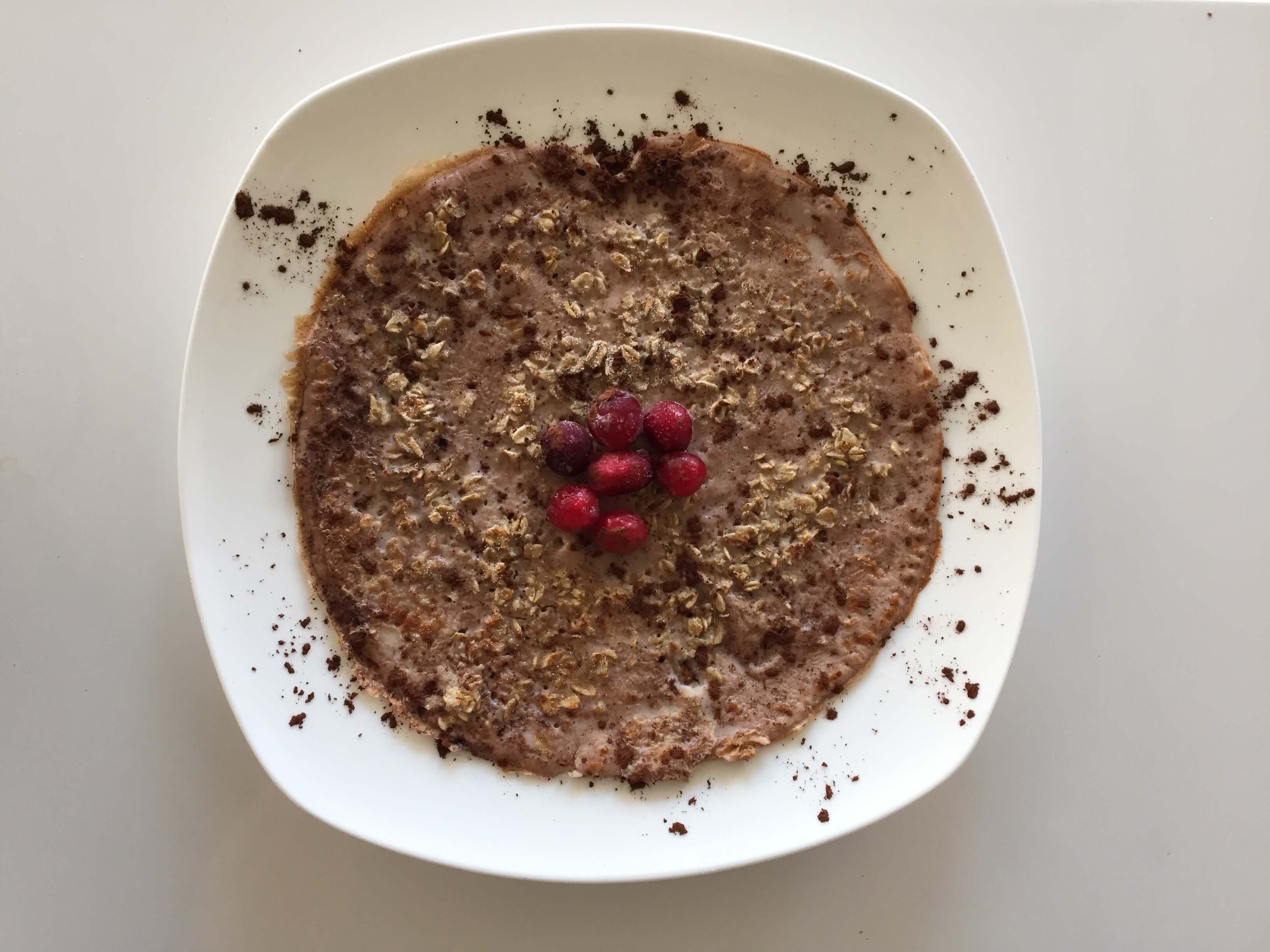 30 Days of Egg Whites: Egg White and Oatmeal Protein Pancakes