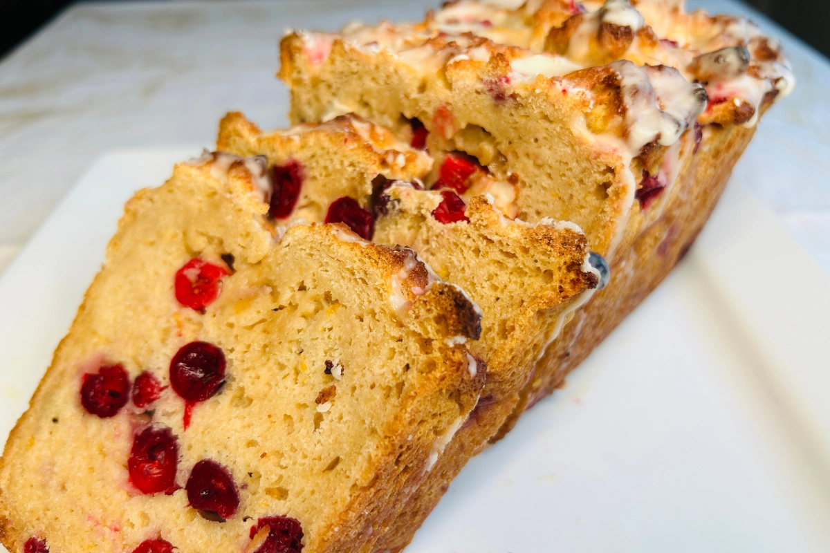 Cranberry Orange Holiday Loaf