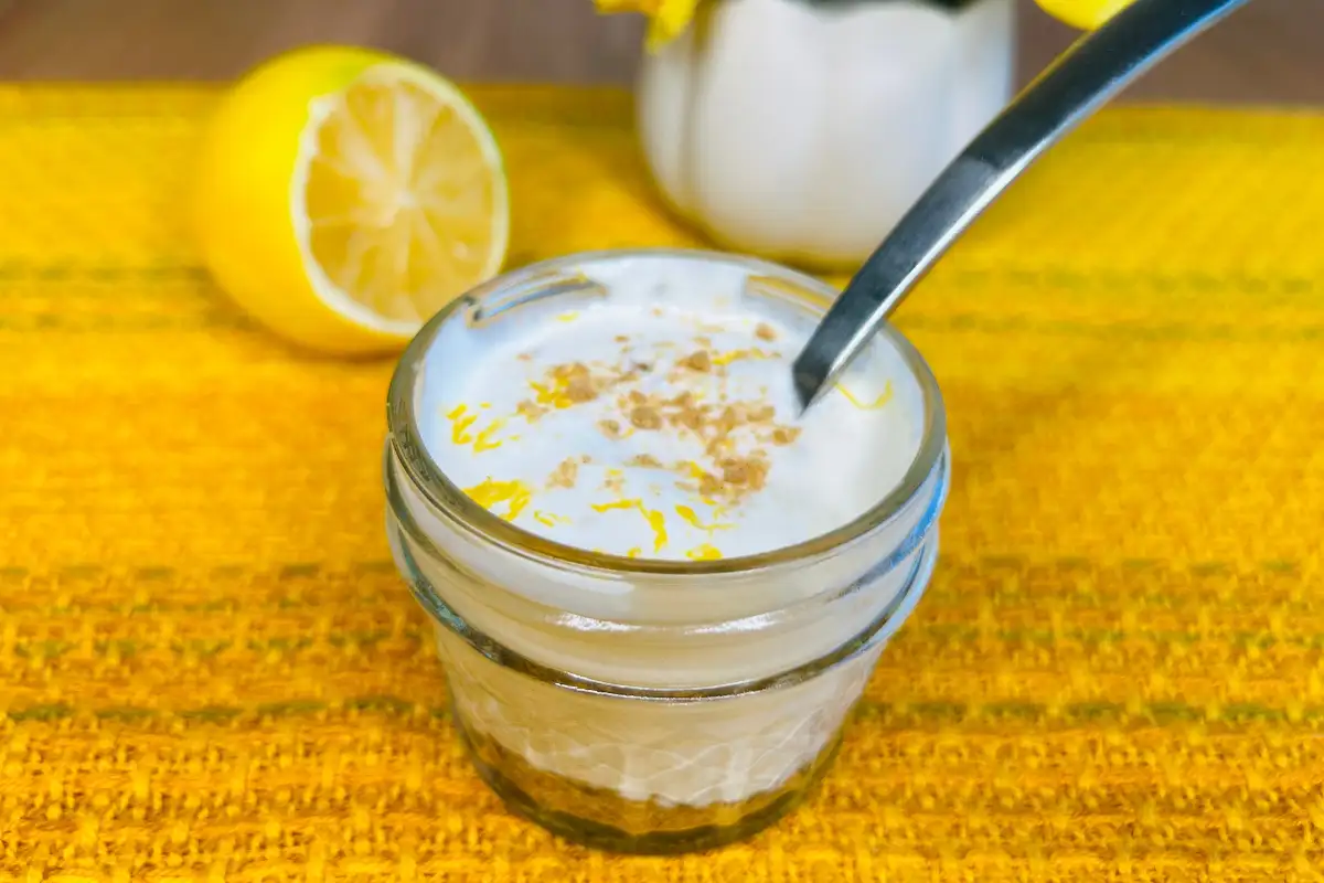 Lemon Collagen Cheesecake