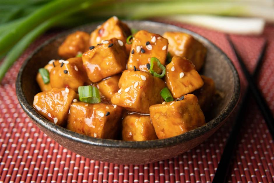 General Tso's Tempeh