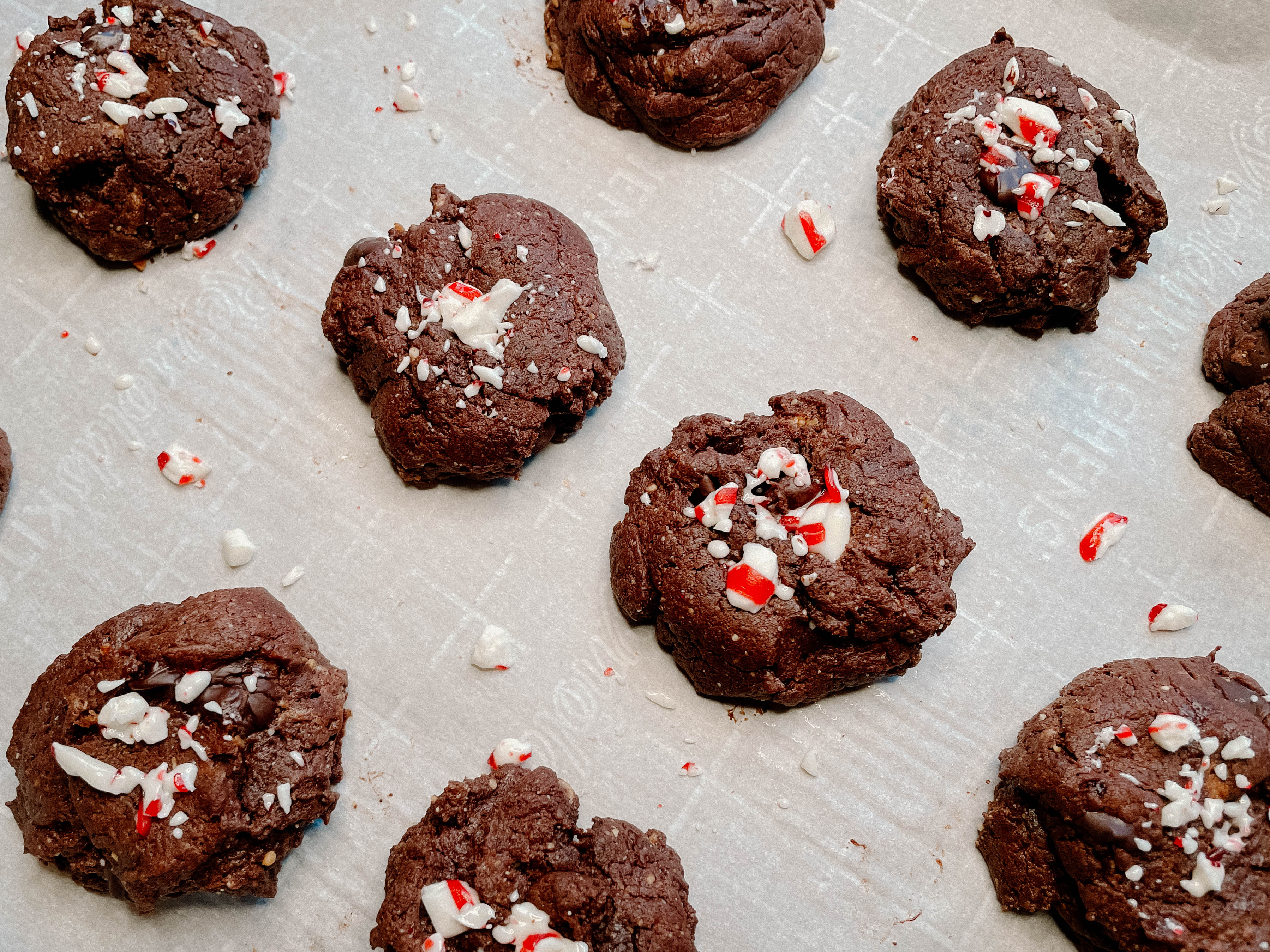 Chocolate Peppermint Cookies