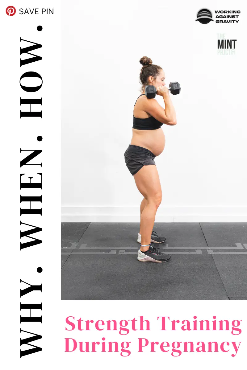 Strength training during pregnancy