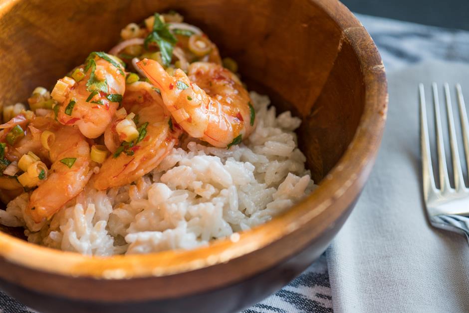 Thai Lemongrass Shrimp