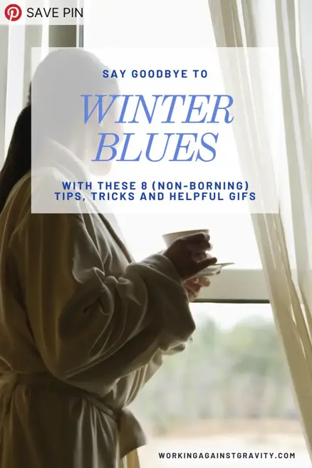 beat the winter blues pinterest pin