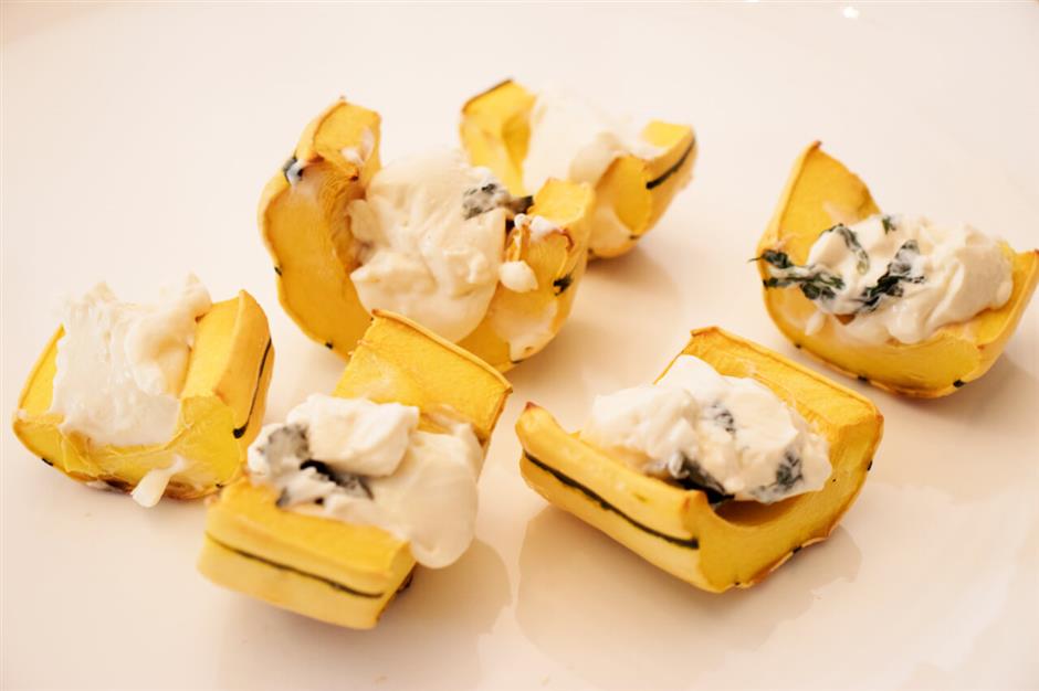 Squash & Cream Cheese Appetizer