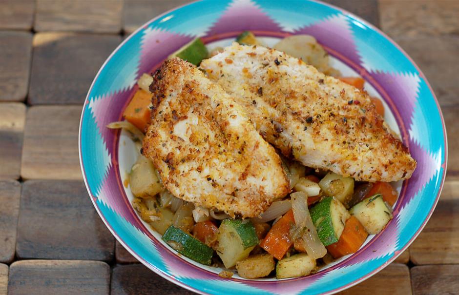 Crispy Coconut Chicken Tenders