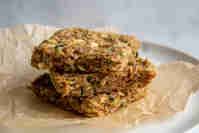 No Bake Oatmeal Almond Squares With Hidden Zucchini