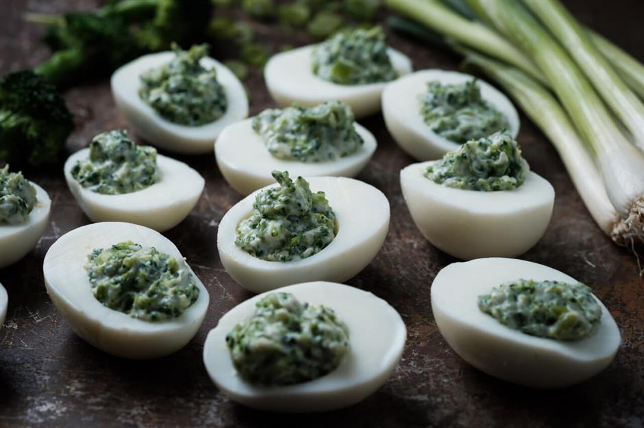 Low-Fat Deviled Eggs