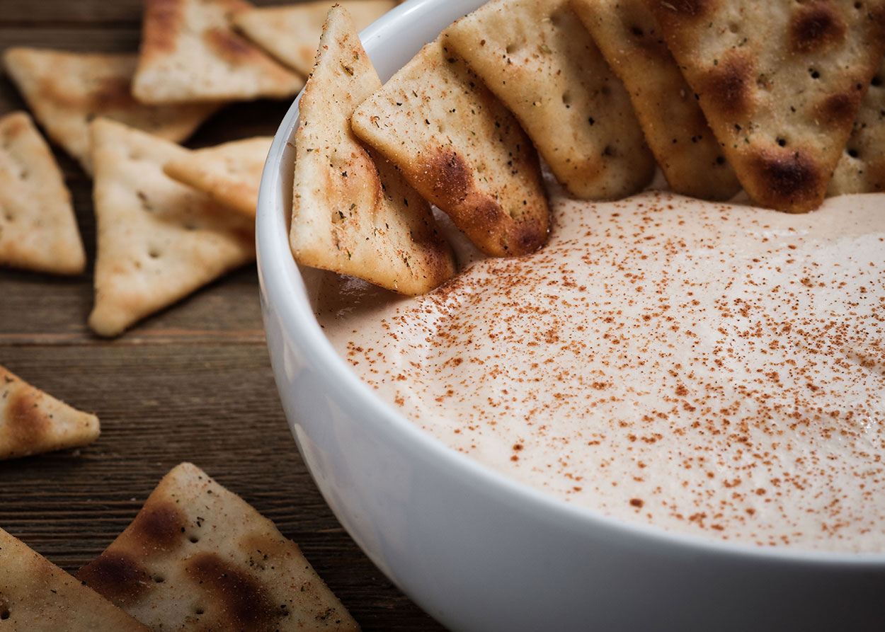 Cinnamon Bun Hummus