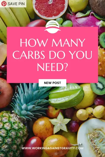 how many carbs do you need pin