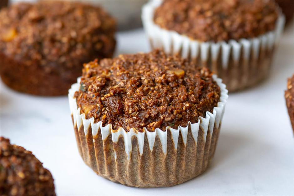 High Fiber Morning Glory Bran Muffins