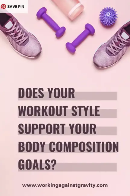 Does Your Workout Style Support Your Body Composition Goals? Working Against Gravity