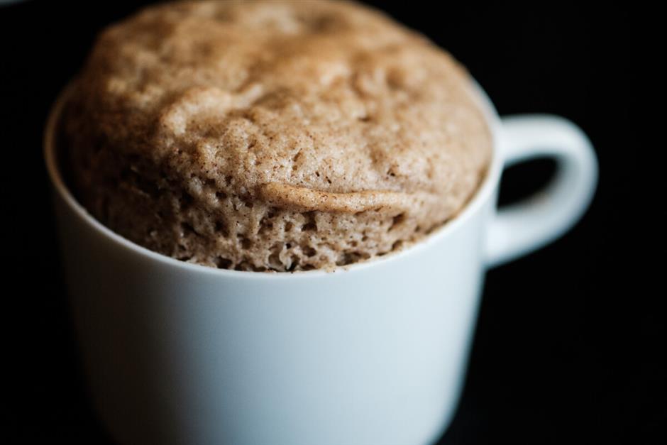 Keto Cinnamon Roll Mug Cake