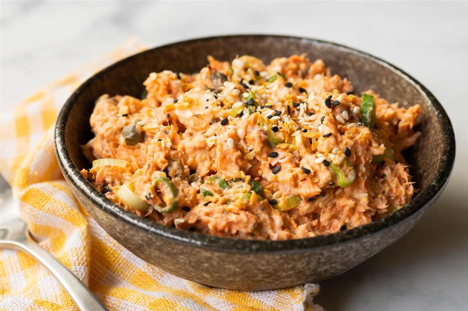 Canned Salmon Salad