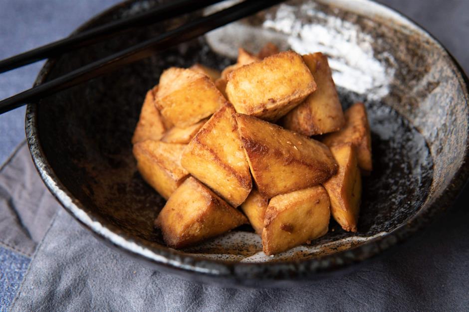 Keto Sesame & Soy Tofu