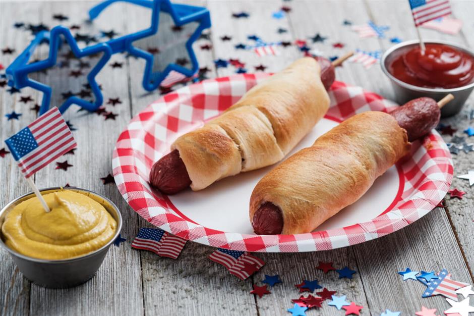 Air Fryer Corn Dog